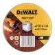 Kapskiva Dewalt DT3506 115X1 mm 10-pack