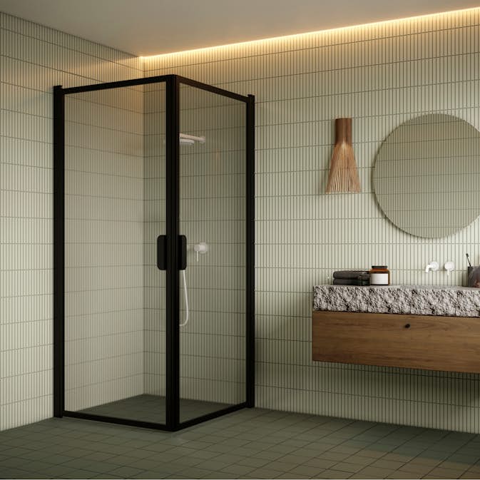 Duschhörn Hietakari Bläk 757 New York Vändbara Dörrar