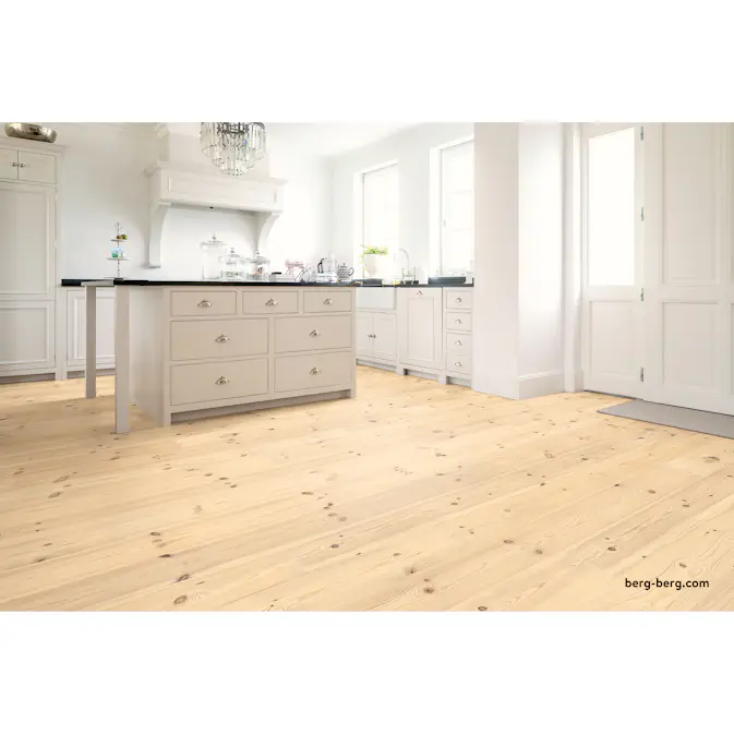 Parkettgolv Berg & Berg Norrlandsfuru XXL Lut Vitolja 2.0