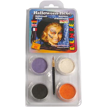 Ansiktsfärg Creativ Company Eulenspiegel Sminkset Halloween/Häxa
