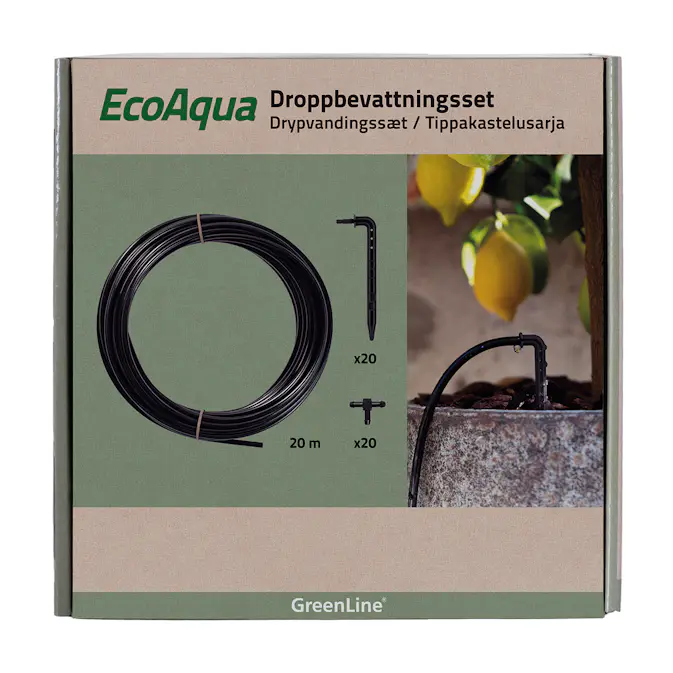 Droppbevattning Greenline 20 EcoAqua