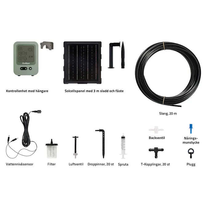 Droppbevattning Greenline N20/40 EcoAqua Automatiskt System