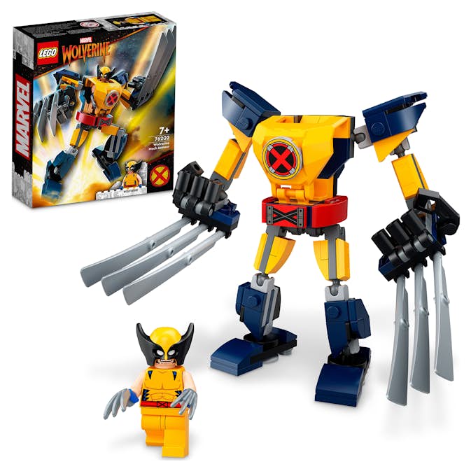 Byggsats LEGO Marvel Wolverine robotutrustning 76202