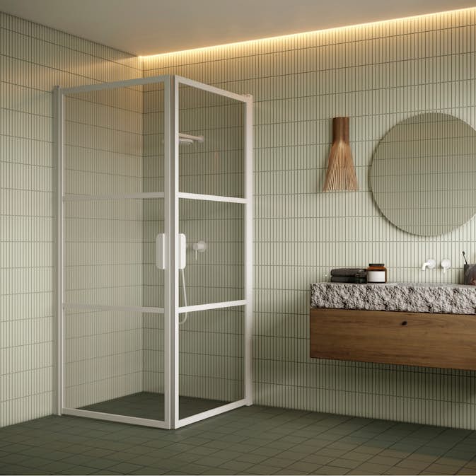 Duschhörn Hietakari Bläk 762 Tokyo Vändbara Dörrar