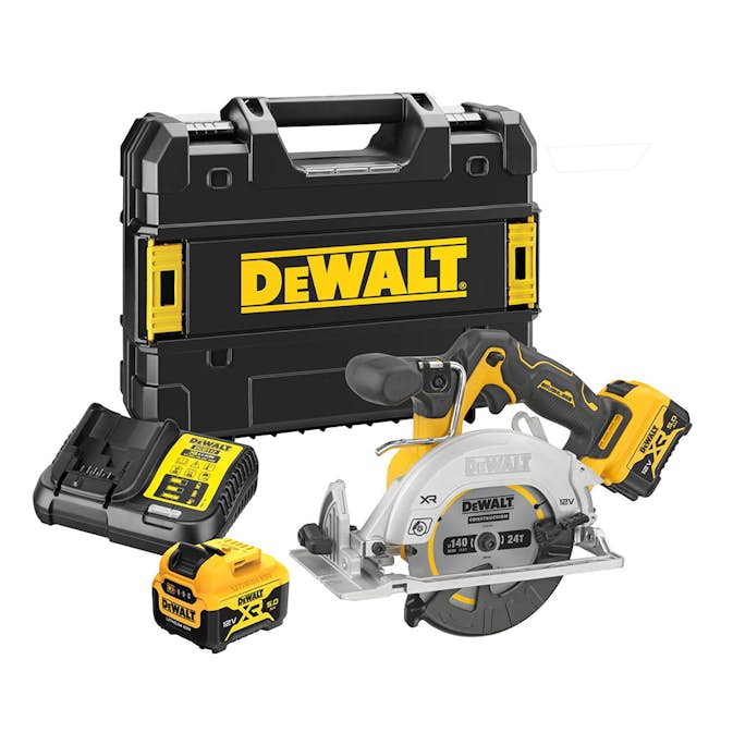 Cirkelsåg DeWalt DCS512P2 140 mm 12V 2x5 Ah XR