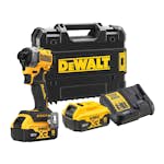 Slagskruvdragare Dewalt DCF850P2T 18V med Batteri och Laddare