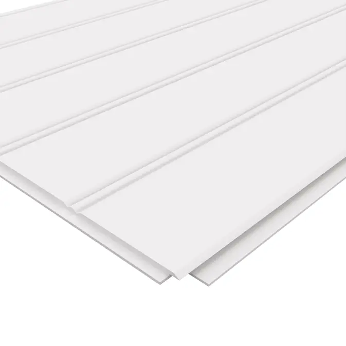 Panelskiva Moelven Regina Tak Pärlspont Dekor Vit S 0500-N 4 st/frp