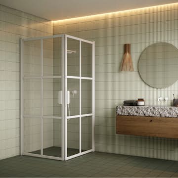 Duschhörn Hietakari Bläk 767 Paris Vändbara Dörrar