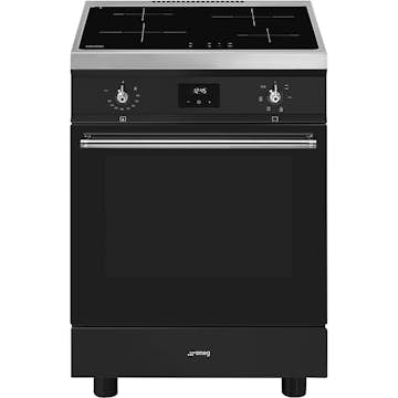 Induktionsspis Smeg C6IMMBT2 Svart Spis med Induktionshäll