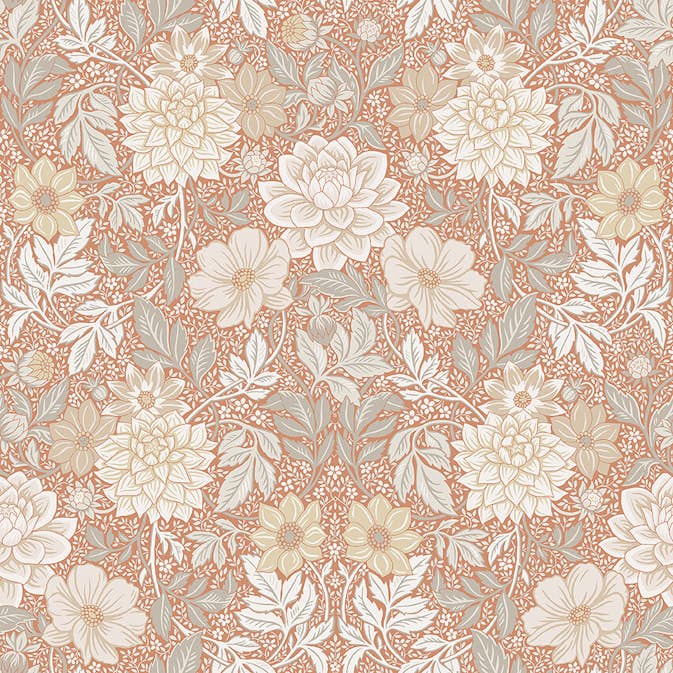 Tapet Boråstapeter Falsterbo III Dahlia Garden 7688