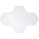 Klinker Konradssons Hexatile Blanco Vit 18x20 cm