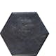 Klinker Konradssons Hexatile Negro Svart 18x20 cm