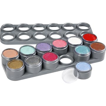 Ansiktsfärg Creativ Company Grimas Sminkpalett Mixade Färger 12x15 ml/1 st