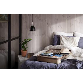 Väggpanel Moelven Innerpanel Furu Livlig Grå 13x120x2700 8stk/bnt