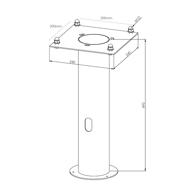 Markfäste Norlys Asker