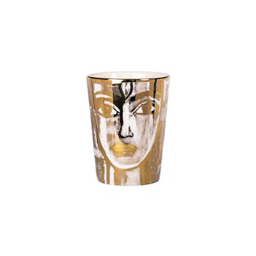 Mugg Carolina Gynning Butterfly Messenger Guld/Vit