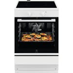 Induktionsspis Electrolux LKI64001SW med Hob2Hood och flernivåsmatlagning