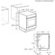 Induktionsspis Electrolux LKI64404NW med Smarta Funktioner Vit