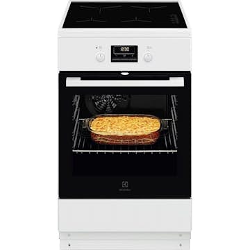 Induktionsspis Electrolux LKI561401W med SteamBake och Inbyggd Termometer - Vit