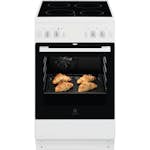 Glaskeramikspis Electrolux LKR54001NW Vit