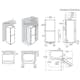 Fristående Kyl och Frys Electrolux LNT6MD32W TwinTech® No Frost
