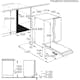Integrerad Diskmaskin AEG FSE63657P Helintegrerad för IKEA Metod