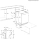 Integrerad Diskmaskin Electrolux ESA47405UW 60 cm Vit med AirDry-teknik