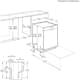 Integrerad Diskmaskin AEG FFB62407ZW 45 cm med SatelliteClean® och ExtraHygiene