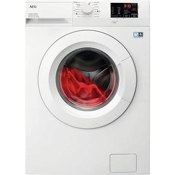 Tvättmaskin med torktumlare AEG LWD662P86P Vit Skonsam Klädvård