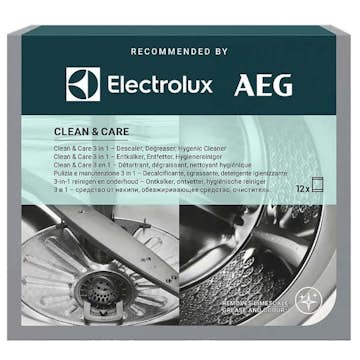 4 i 1 Rengöringsmedel Electrolux M2GCP121 för Disk- och Tvättmaskin, 12 stk