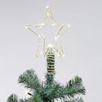 3D-julstjärna Nordic Winter LED