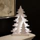 Juldekoration Nordic Winter 3D LED med Trädmotiv