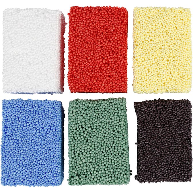 Modelleringsmassa Creativ Company Soft Foam 6x10 g/1 Förp