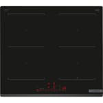 Induktionshäll BOSCH Serie 6 PVQ631HC1E Svart 60cm Automatisk Fläkt
