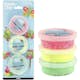 Foam Clay Creativ Company 3x14 g/1 Förp Ljusgrön, Neonrosa, Neongul