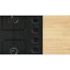 Gashäll BOSCH Serie 2 POH6B6K30 Svart 60 cm
