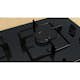 Gashäll BOSCH Serie 2 POH6B6K30 Svart 60 cm