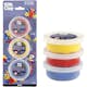 Silk Clay Creativ Company 3x14 g/1 Förp Gul, Röd, Blå