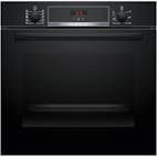 Inbyggnadsugn Bosch HQA534BB3 Serie 4 Svart med Ångfunktion och Avancerad Varmluftsteknik