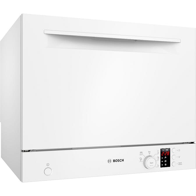 Bänkdiskmaskin BOSCH Serie 2 SKS2ITW00E Vit med Läckageskydd