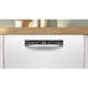 Underbyggd Diskmaskin BOSCH Serie 2 SMU2HVW02S Vit Home Connect