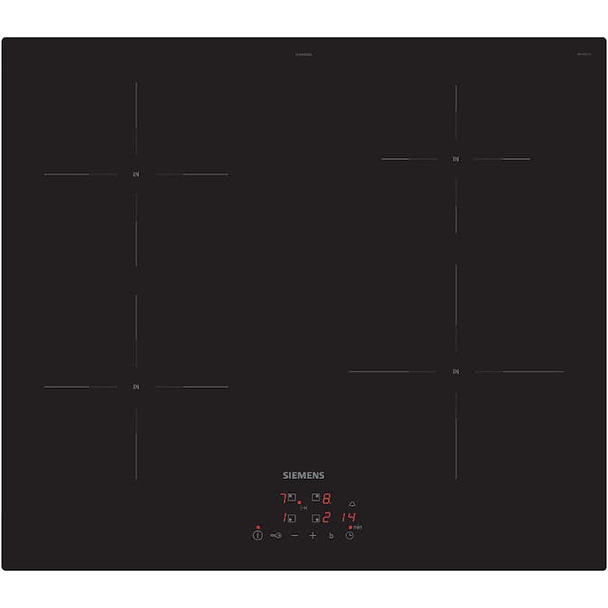 Induktionshäll Siemens iQ100 EU611BEB5E Svart 60cm med Barnspärr