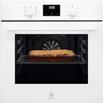 Inbyggnadsugn Electrolux COB410V Vit med Varmluftsfunktion och AquaClean