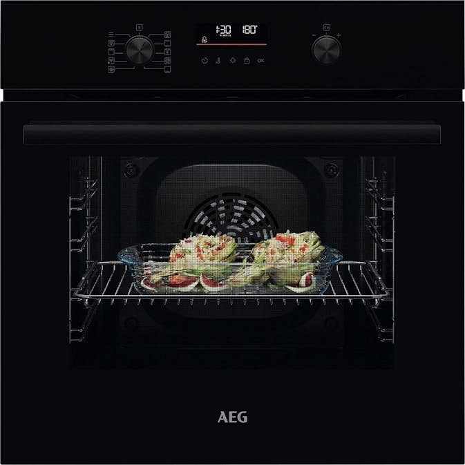 Inbyggnadsugn AEG TU5PB40NCK SurroundCook Svart med Grillfunktion