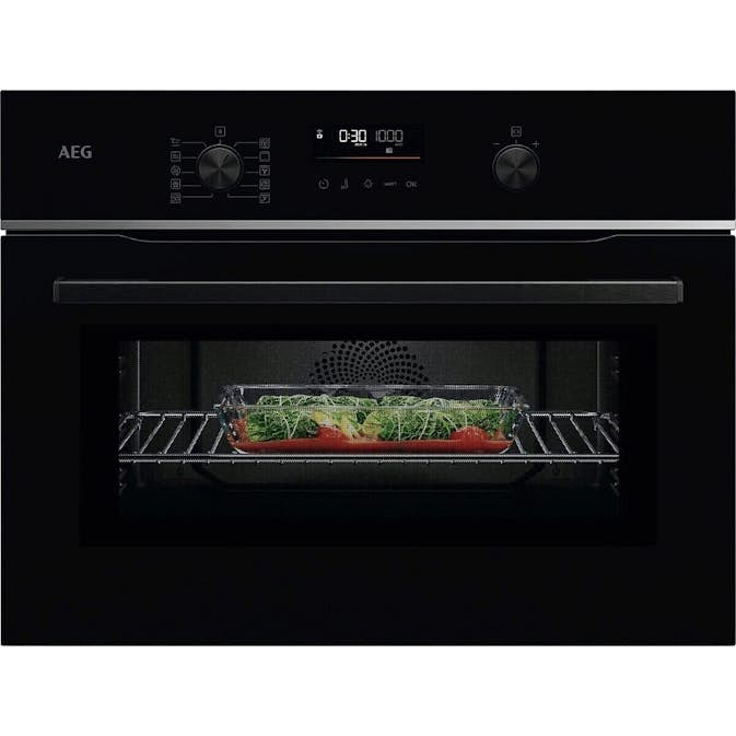 Inbyggnadsugn AEG TK6NK501B CombiQuick® Svart med WiFi
