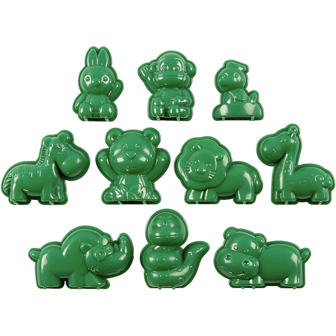 Sandformar Creativ Company Djur Stl 4-7 cm 10 St/1 Förp