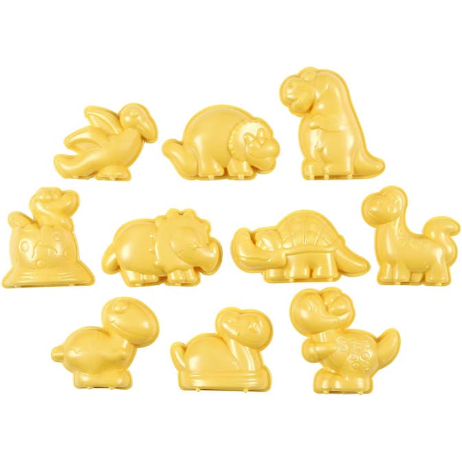 Sandformar Creativ Company Dinosurier Stl 4,5-6 cm 10 St/1 Förp