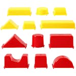 Sandformar Creativ Company Geometri, Stl 3,5-9,5 cm 12 St/1 Förp