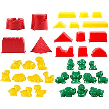 Sandformar Creativ Company Stl 3,5-9,5 cm 36 St/1 Förp