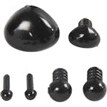 Ögon Creativ Company Och Nosar Svart 20 Set/1 Förp